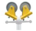 SWH3 steel wheel head