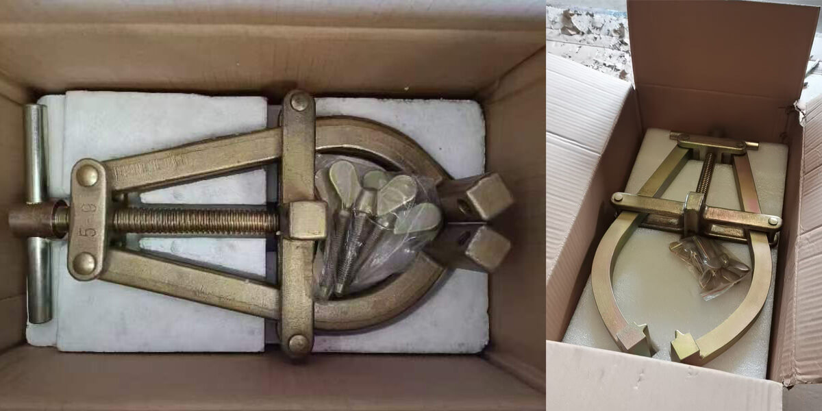 alignment fit up gold clamp