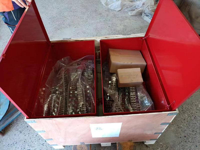 single chain clamp shipping box