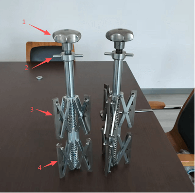400 internal spider fit up pipe clamp