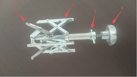 500 internal spider fit up pipe clamp